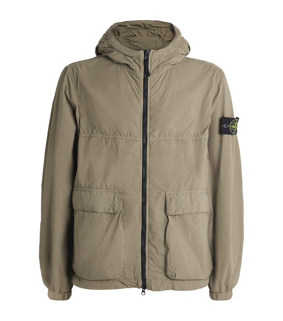 Stone Island Mens Short Hooded Parka Image 1