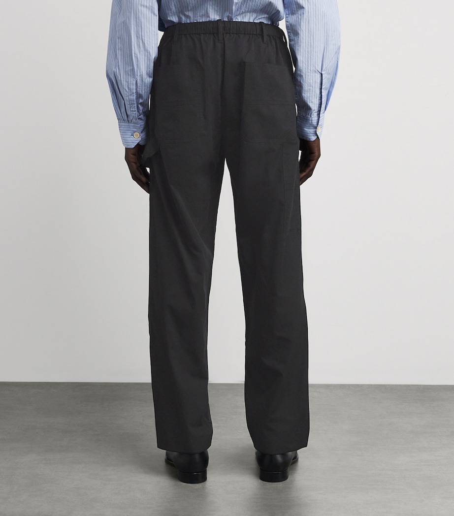 Carpenter Straight Trousers BLACK Image 4