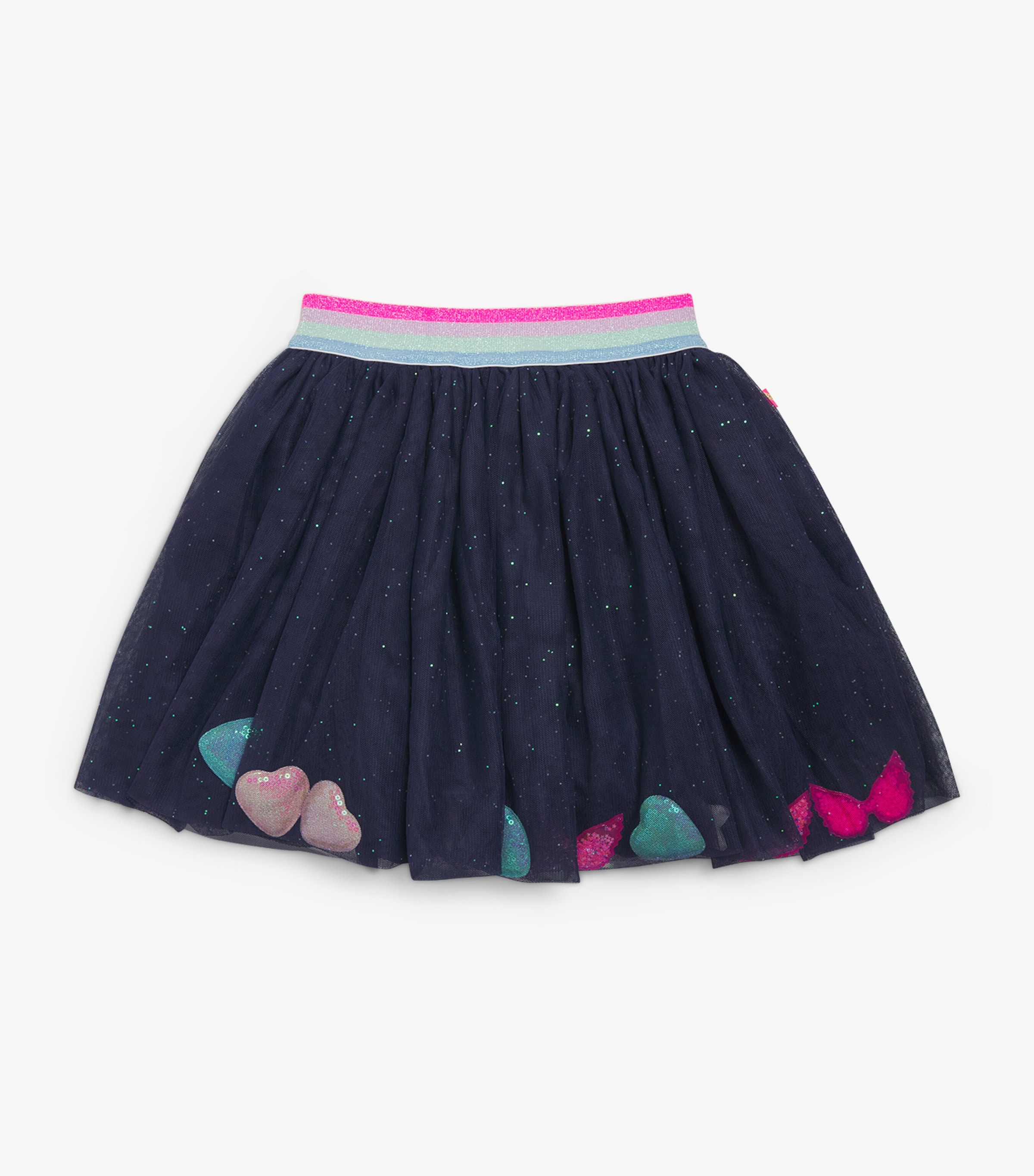 Shop Billieblush Tulle Skirt In Navy