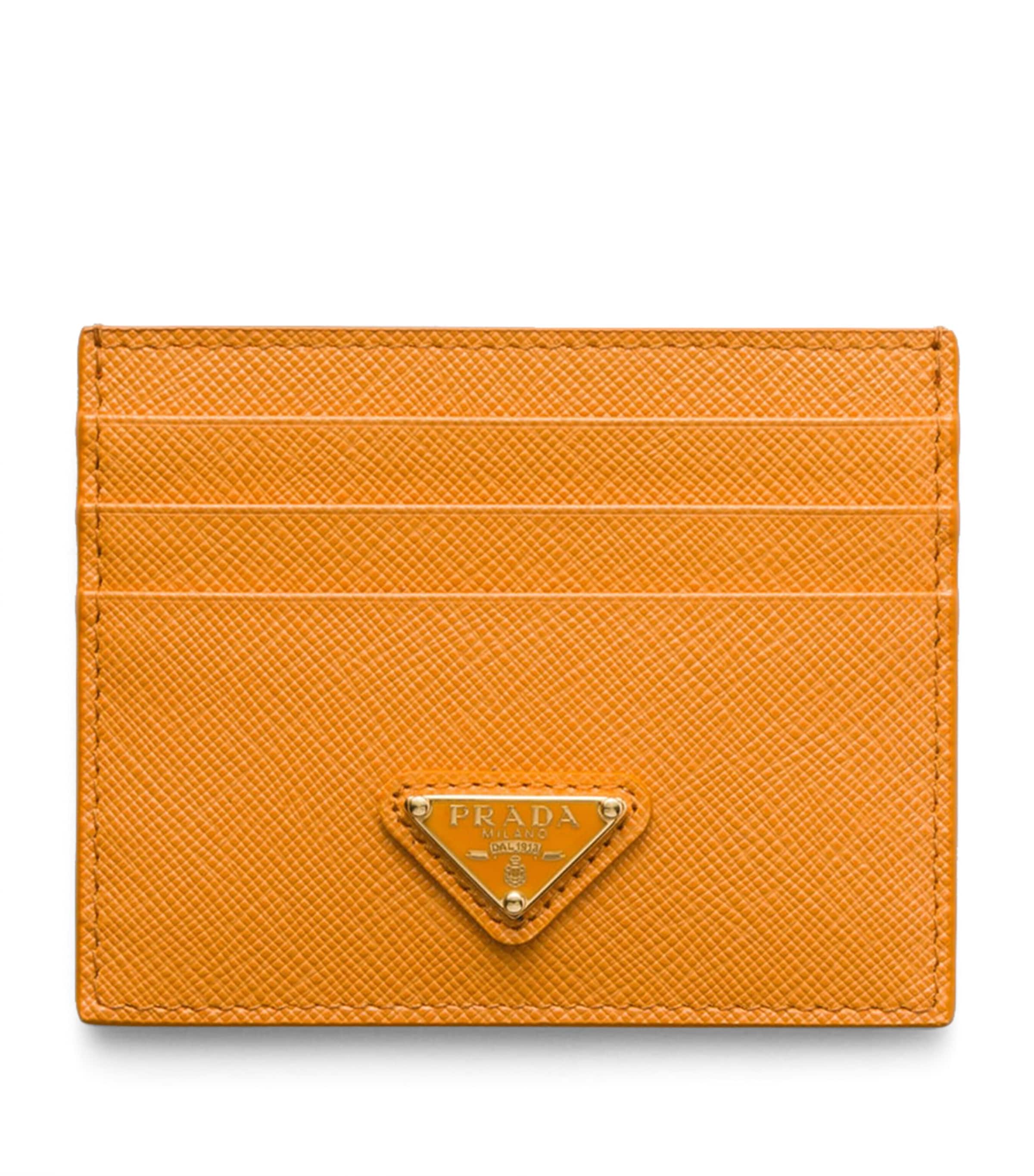 Prada Saffiano Leather Card Holder Image 1