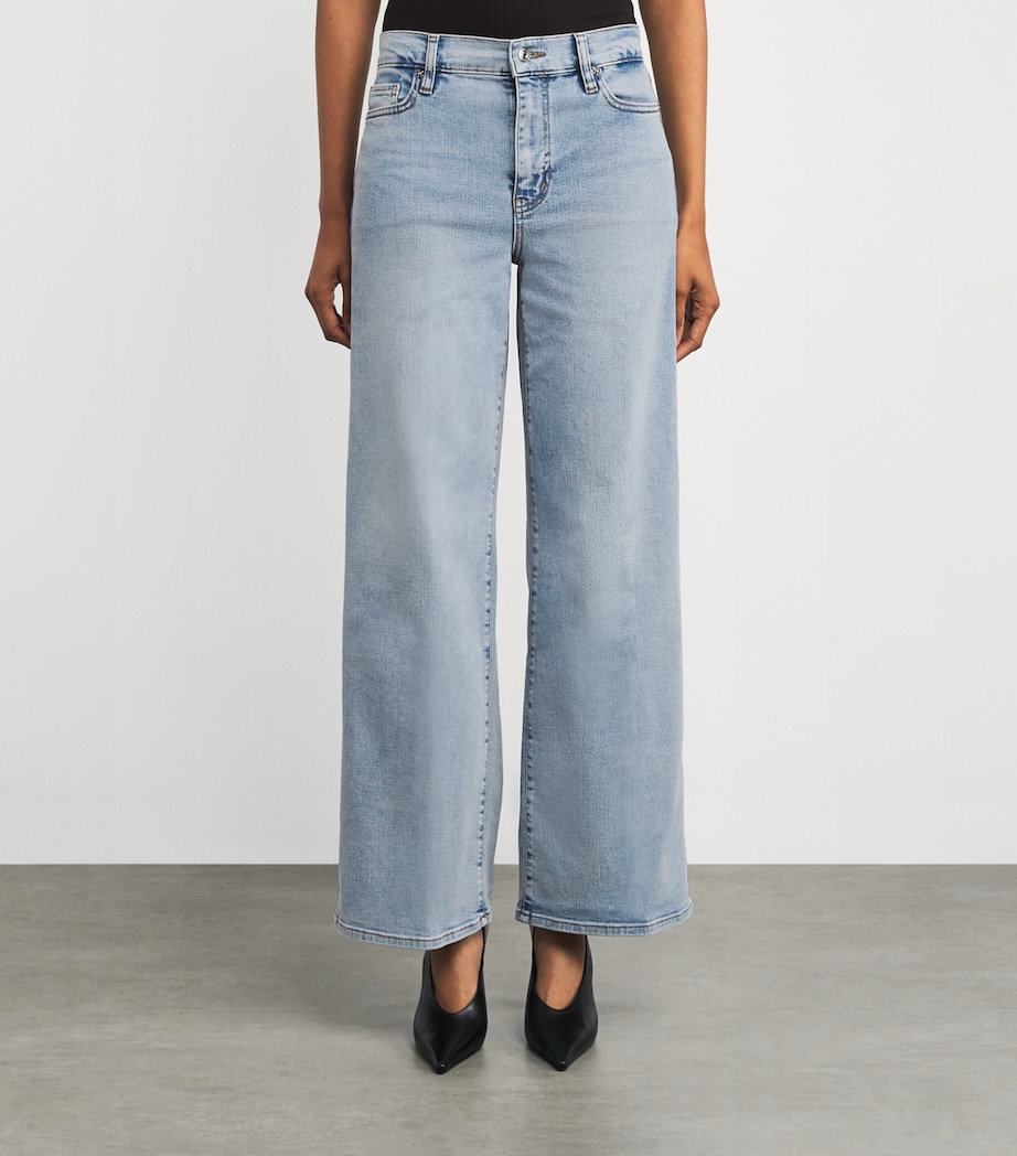 Le Slim Palazzo Wide-Leg Jeans TRIBUTE Image 3