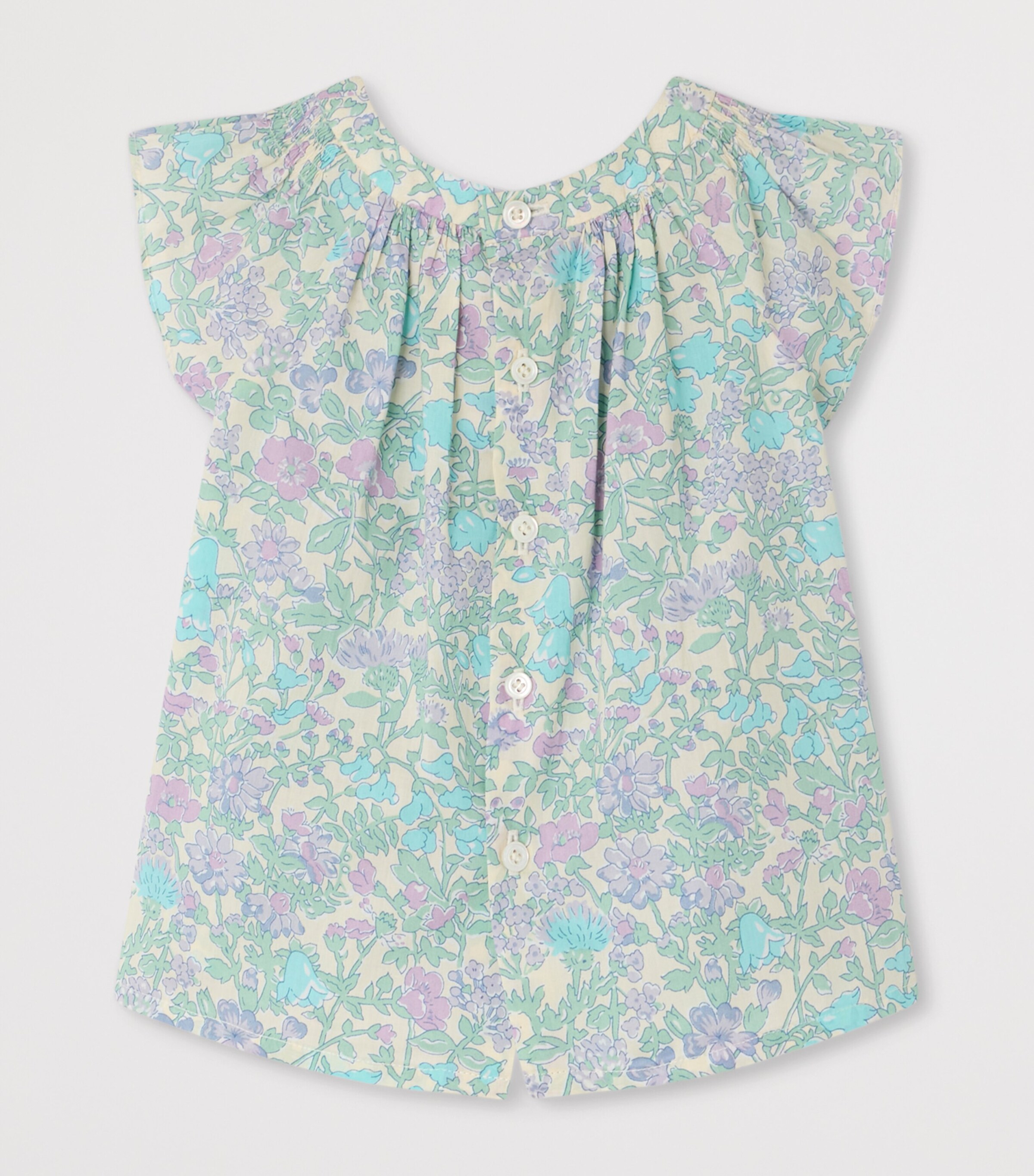 Cotton Laurie Blouse (6-18 Months) PARME CLAIR Image 2