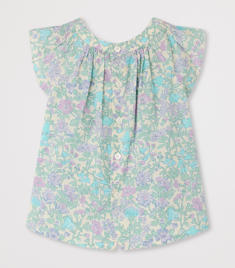 Cotton Laurie Blouse (6-18 Months) PARME CLAIR Image 2