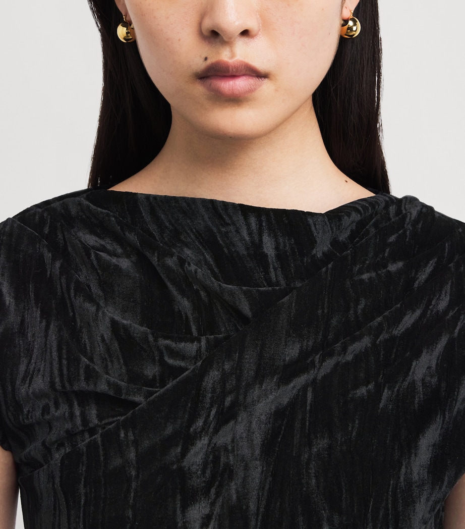 Velvet Elowen Maxi Dress 001 BLACK Image 4