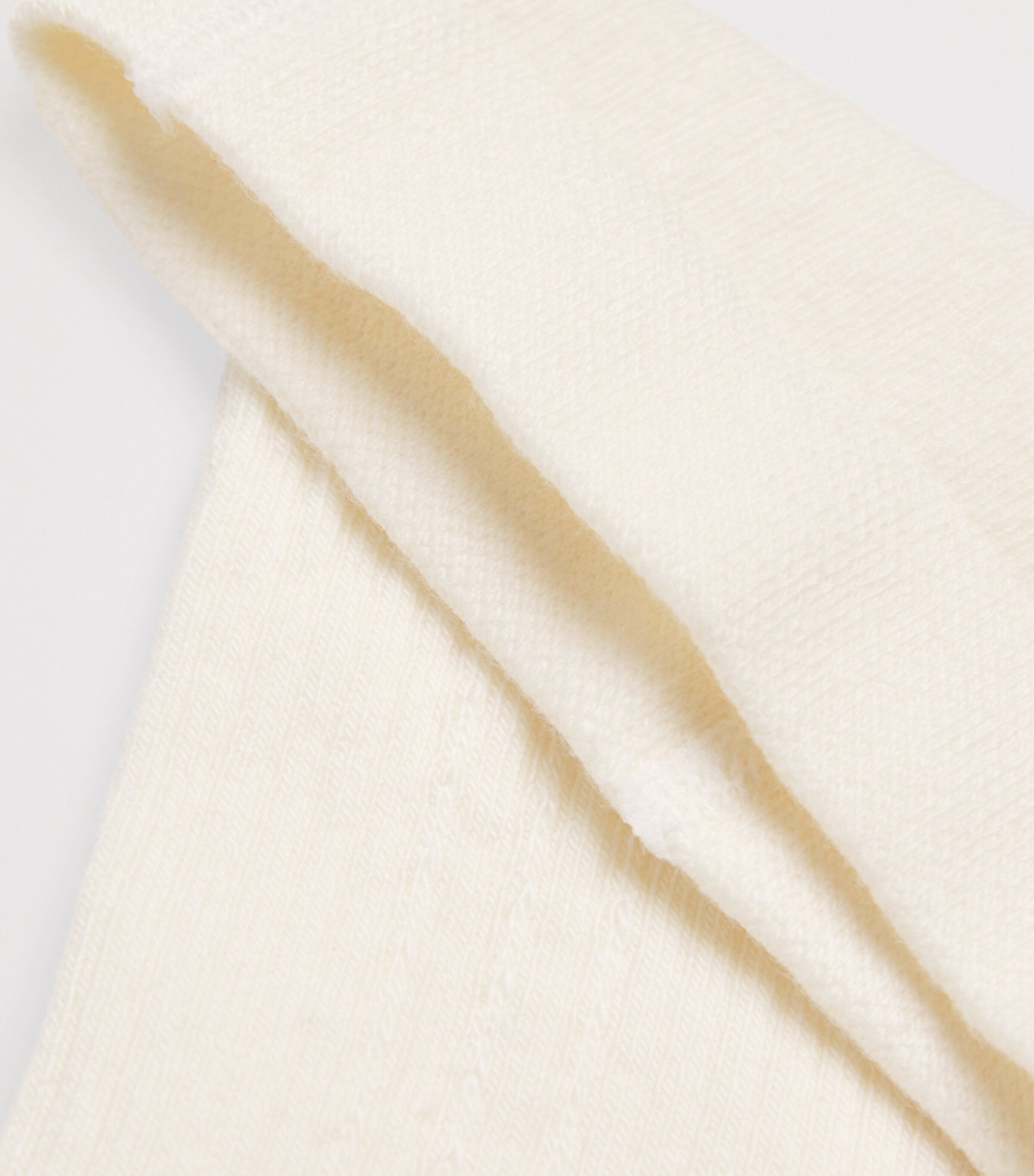 Louise Misha Cotton-Blend Ribbed Chukata Tights Cream Image 3