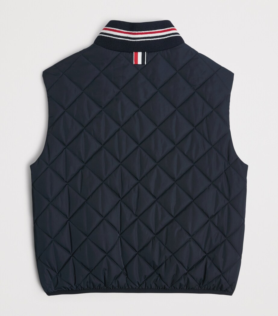 Quilted Gilet (2-12 Years) NAVY Image 2