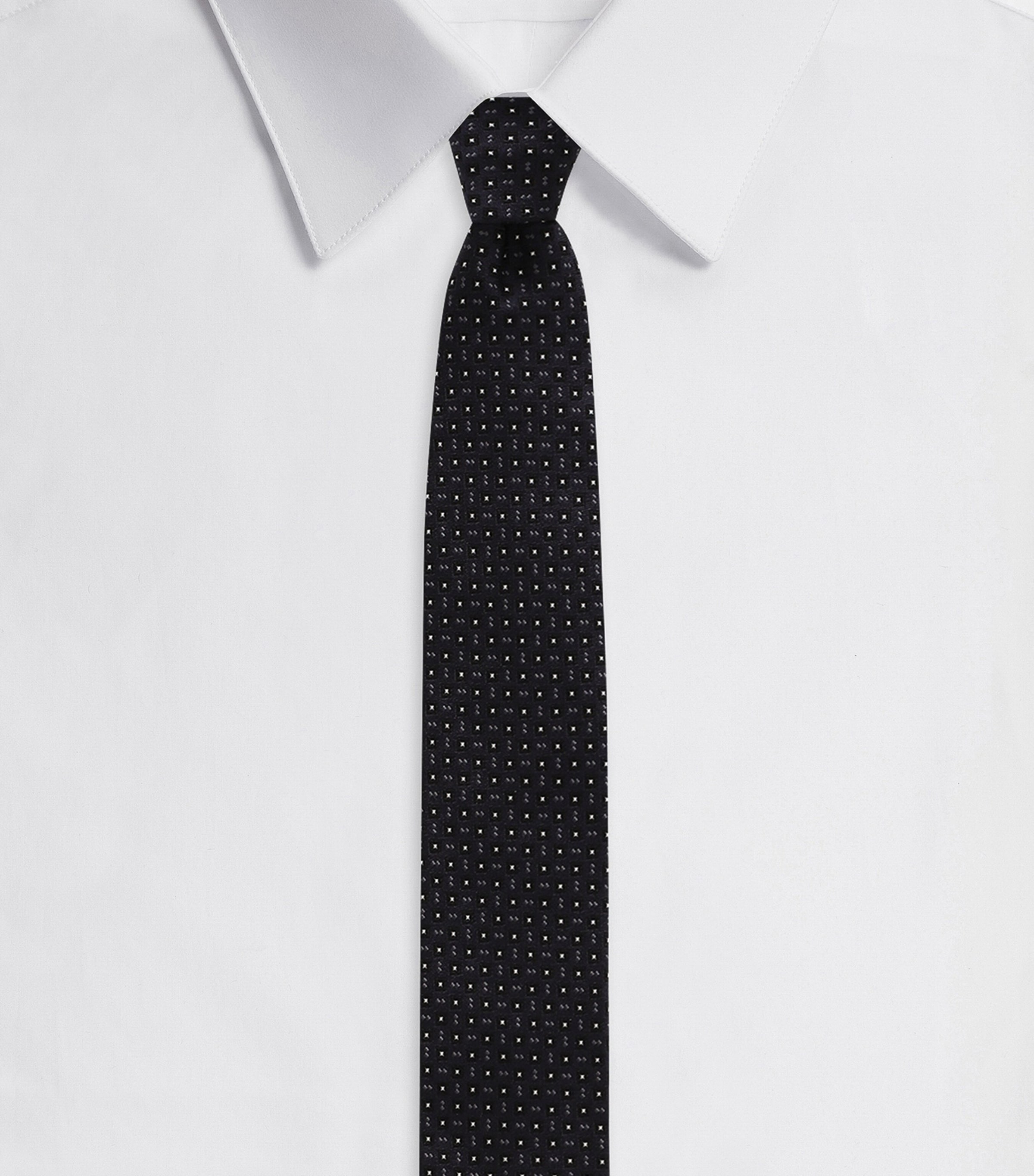 DOLCE & GABBANA SILK PATTERNED TIE 