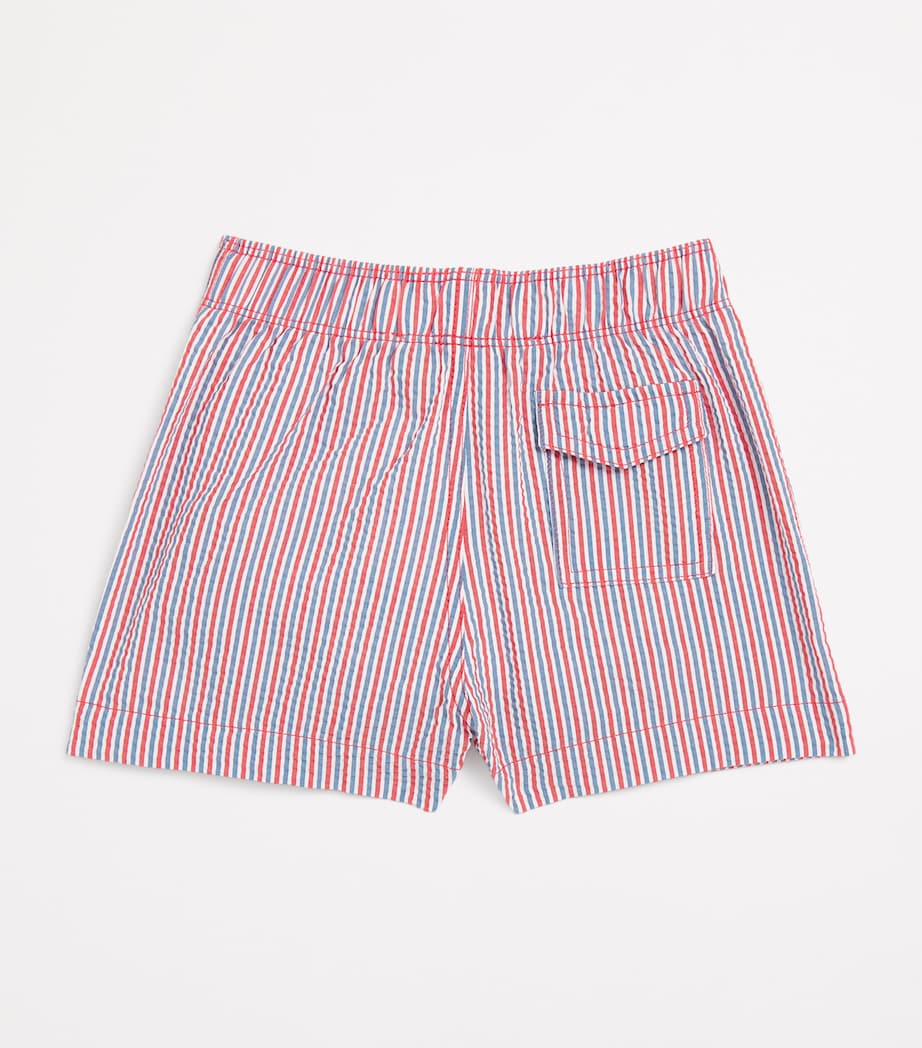 Stripe Swim Shorts (3-36 Months) SPICY ORANGE Image 2
