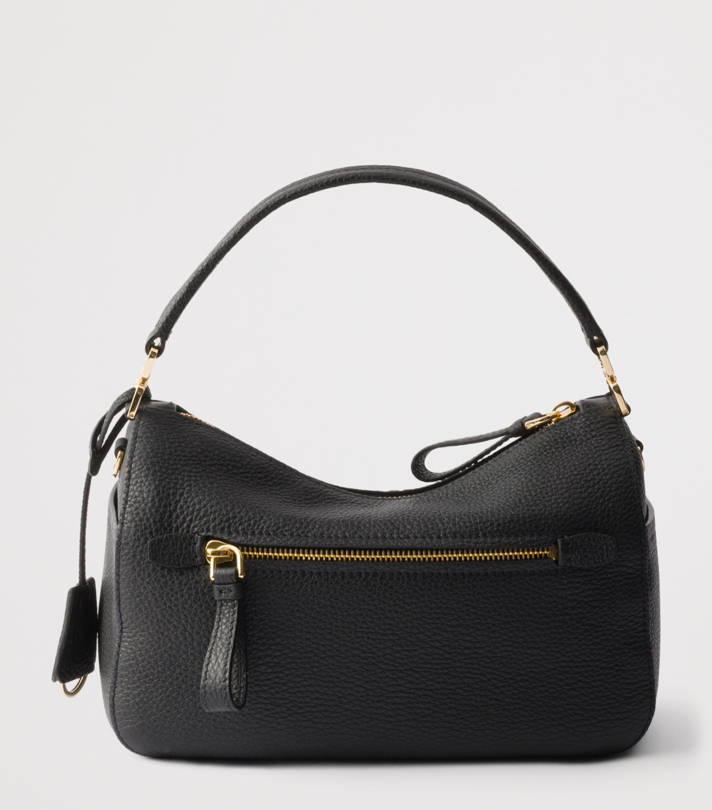 Small Leather Top-Handle Bag F0632 Image 3