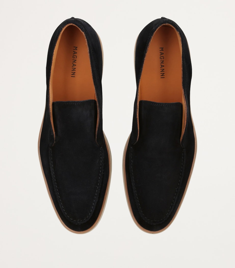 Suede Paraiso Loafers NAVY Image 4