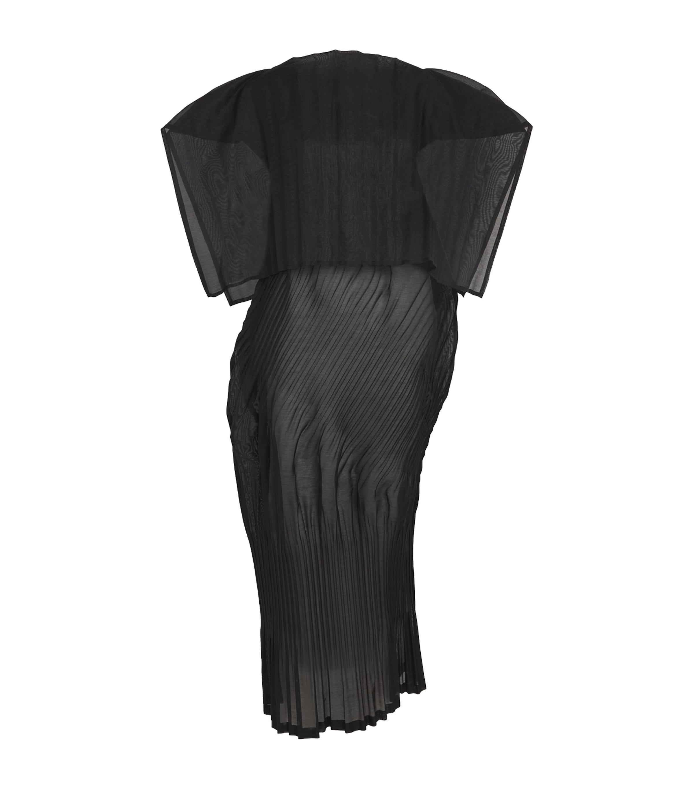 Issey Miyake Cumulus Maxi Dress In Black