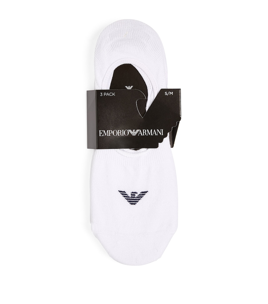 Invisible Socks (Pack of 2) 00110 WHITE Image 1