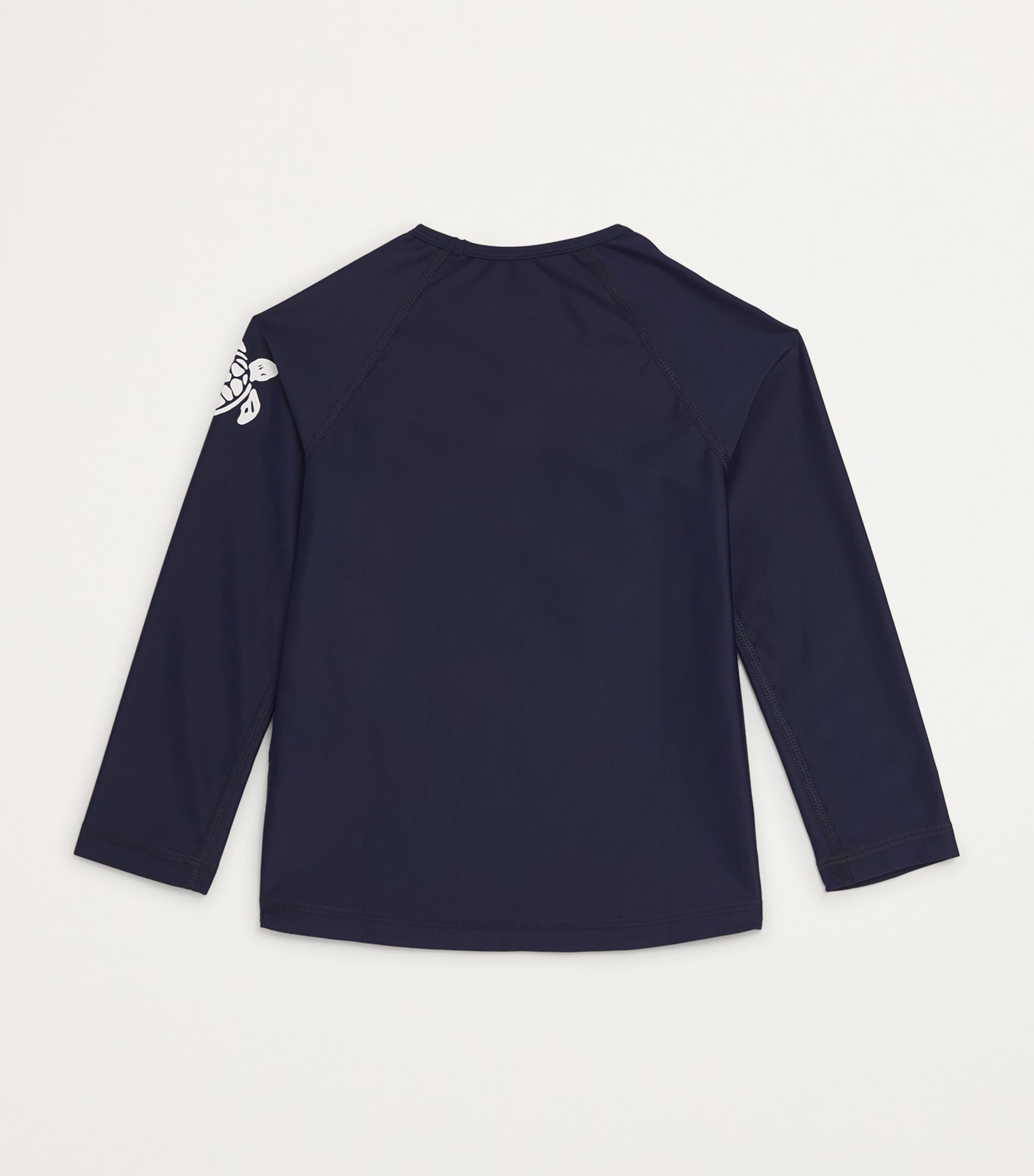 UPF 50+ Printed Rash Guard Top (2-12 Years) 390 BLEU MARINE Image 2