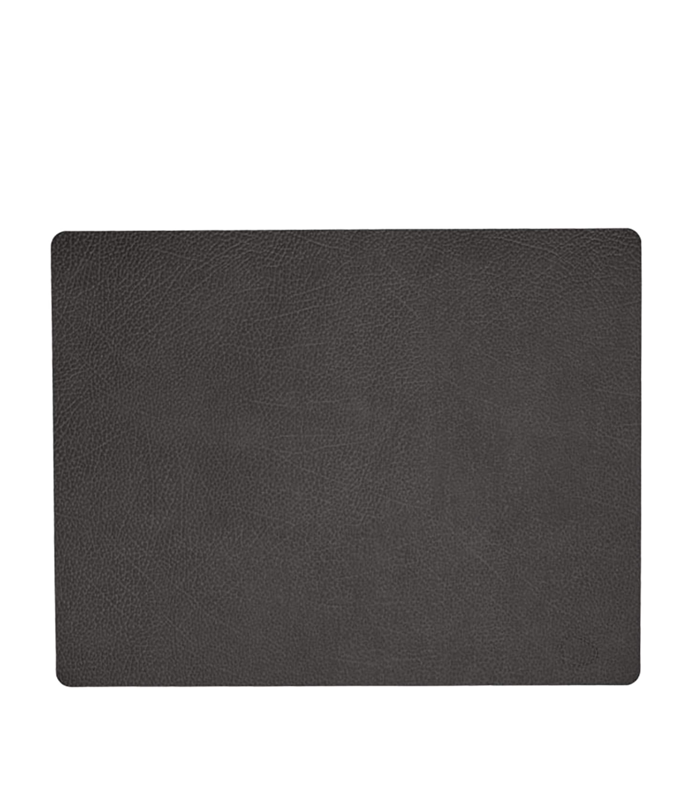 Linddna Hippo Square Placemats In Black