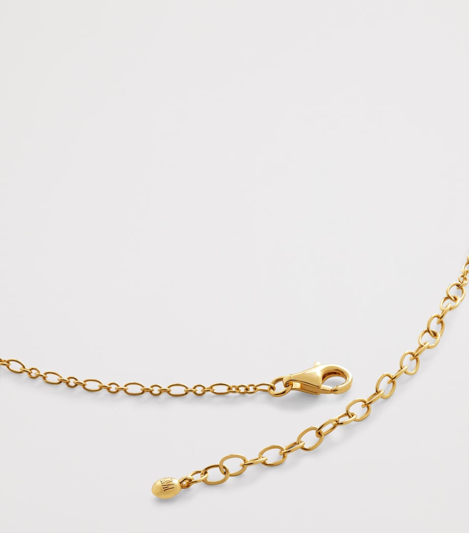 Monica Vinader Gold Vermeil Chain Necklace Gold Vermeil Image 4