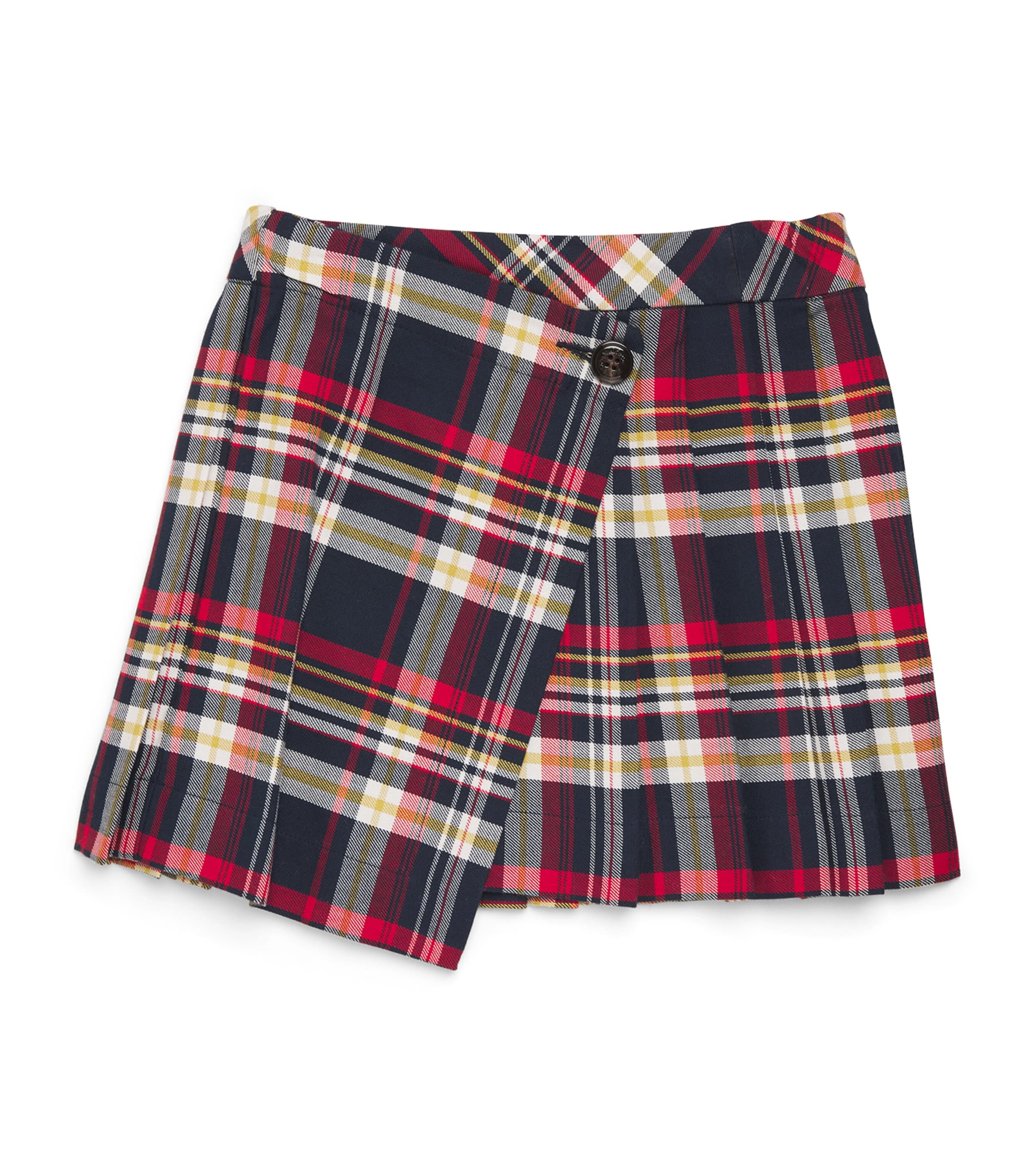 MAX & CO PLEATED TARTAN SKIRT 