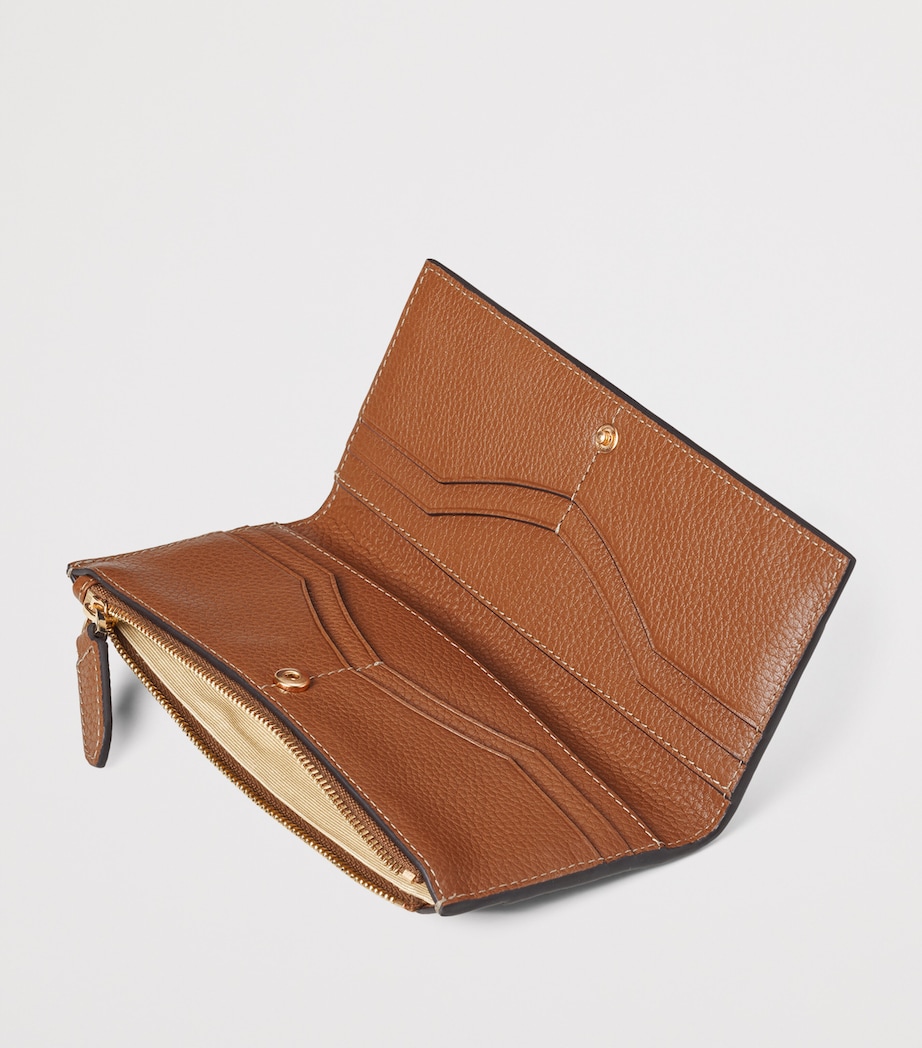Aspinal Of London Large Leather Hudson Purse Tan Image 7
