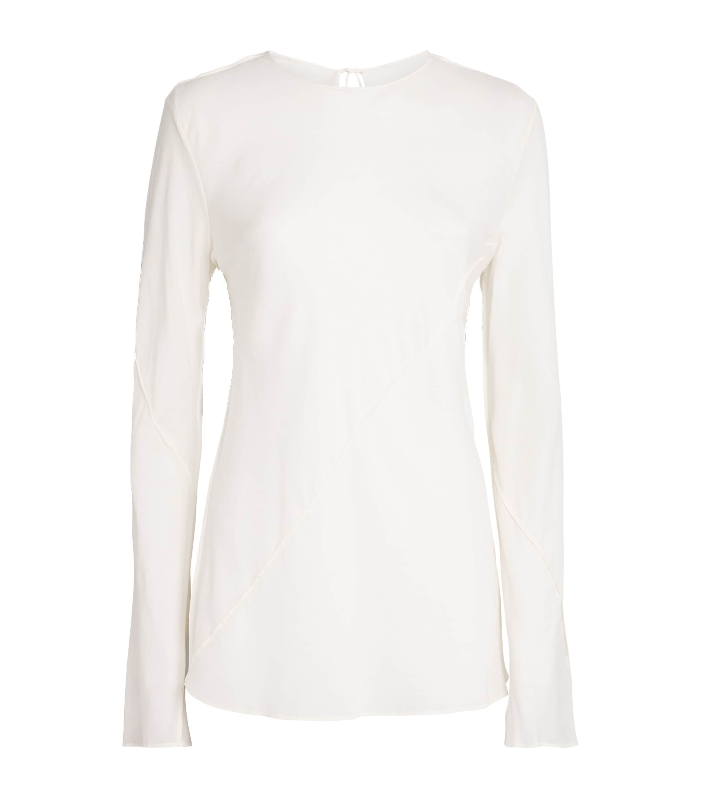 Lauren Manoogian Pojagi Long-sleeve T-shirt In Black