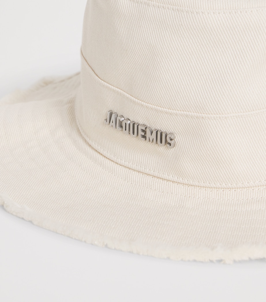 Cotton Artichaut Bucket Hat 110 OFF-WHITE Image 4