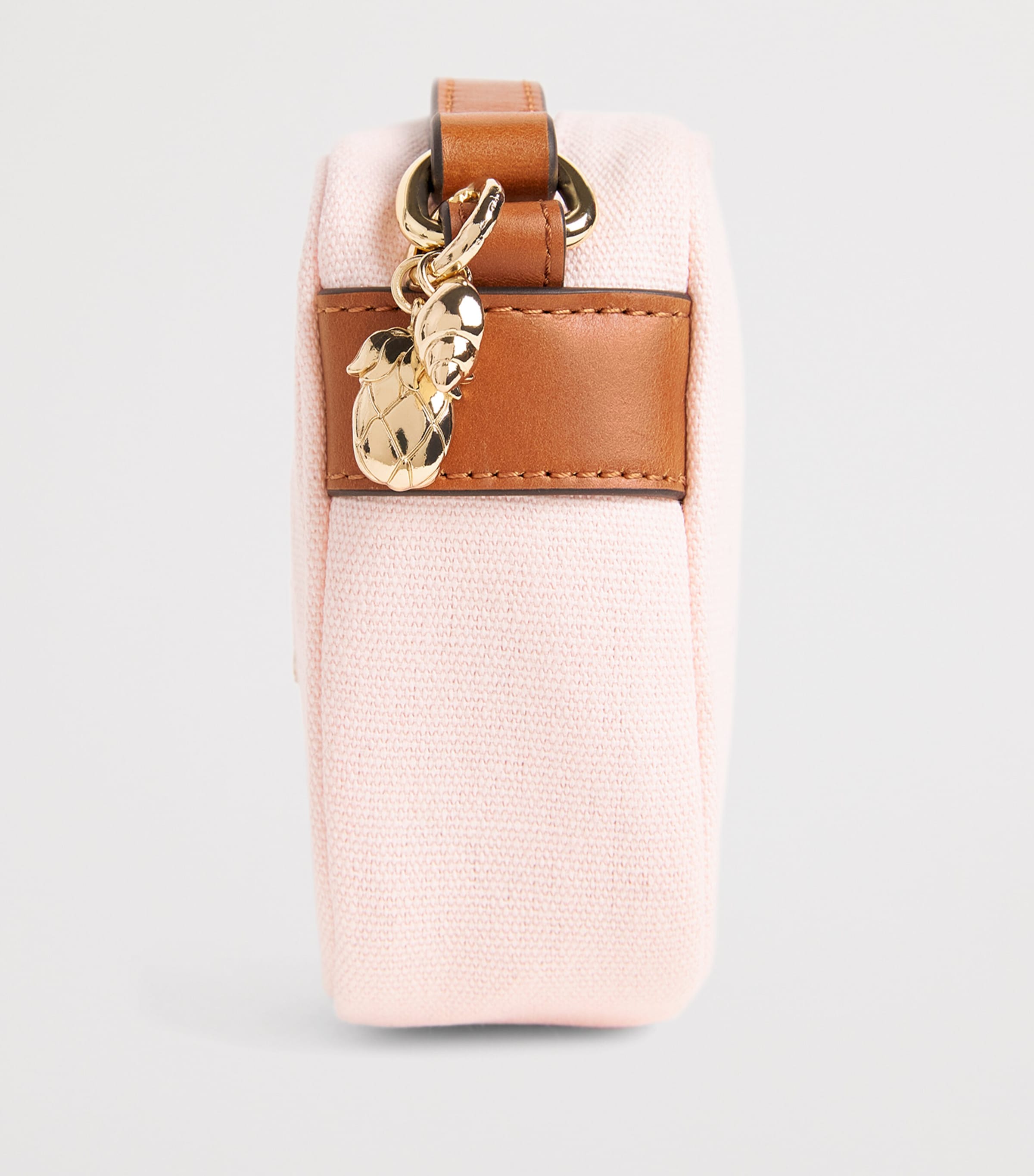 Chloé Kids Cotton Embroidered Shoulder Bag Pink Image 4
