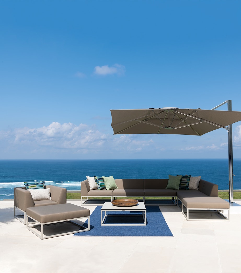 Indian Ocean Latitude Modular Outdoor Centre Lounge Chair Pearl Image 3