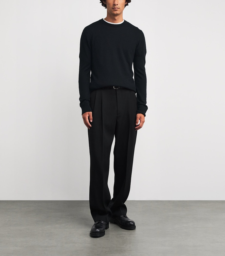 Dioniso Cashmere Sweater BLACK Image 2