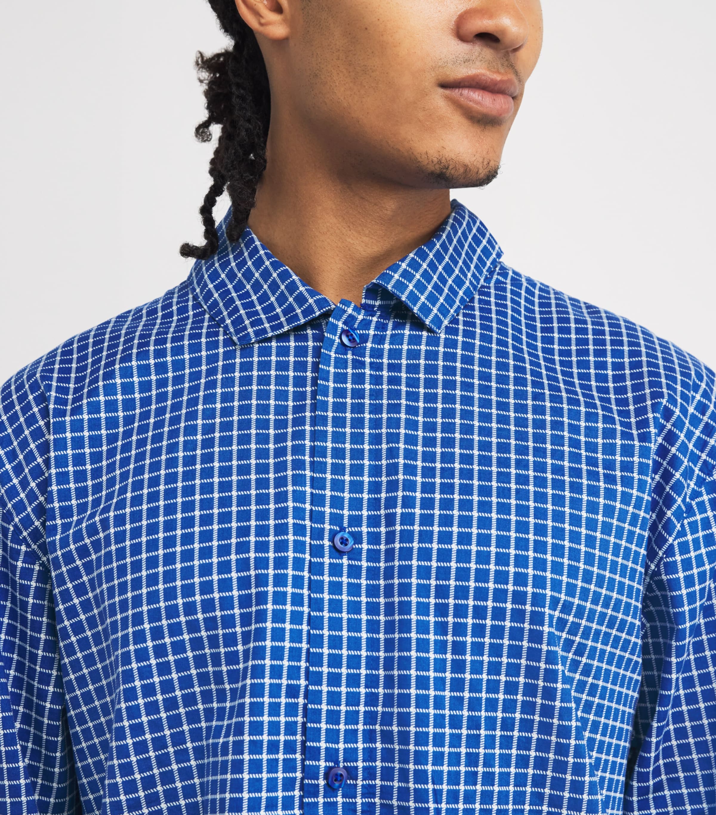 Cotton Check Pyjama Set ZFJ19484 CLUB CHECK Image 4