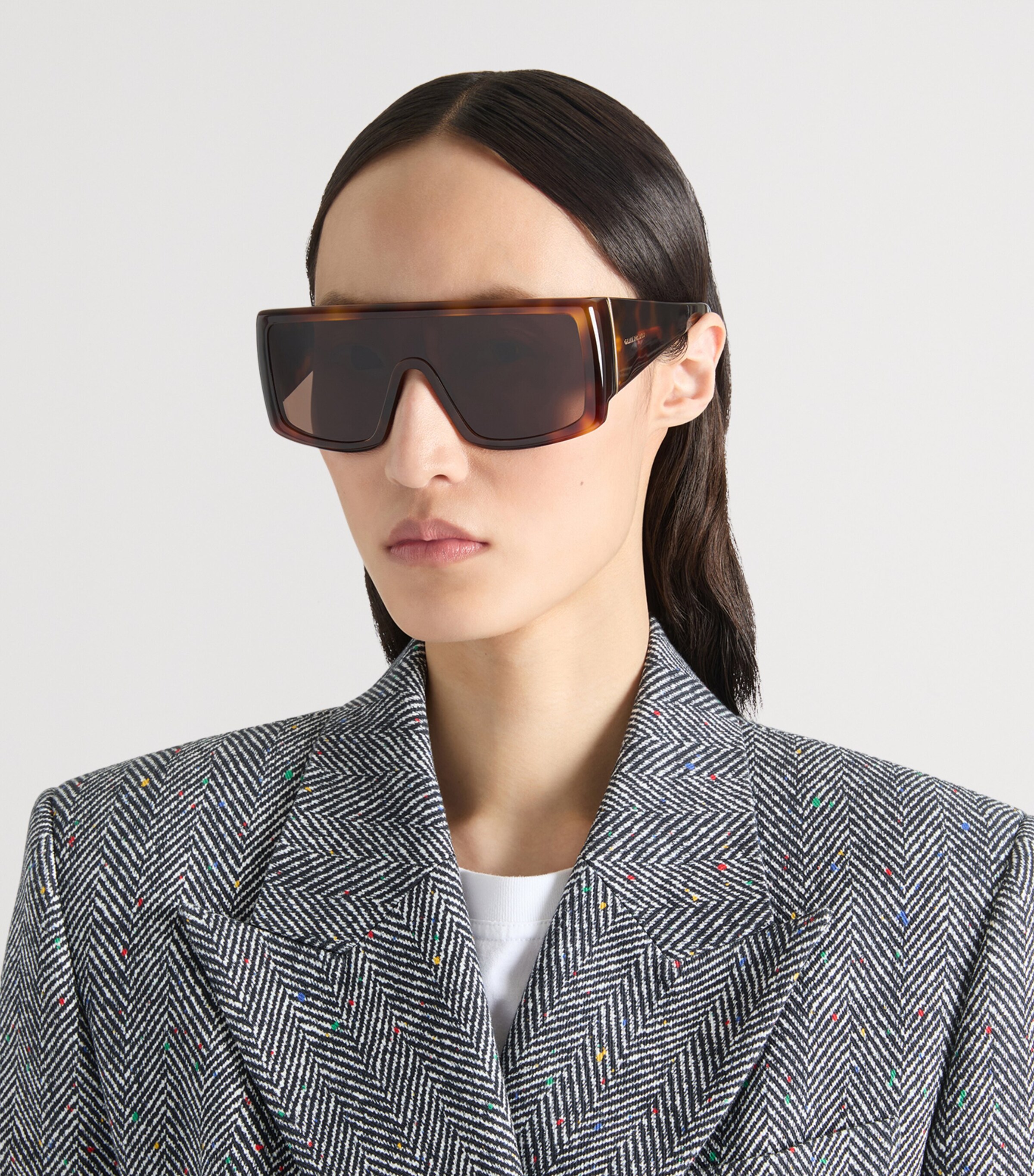 Givenchy Metal Square Sunglasses Havanna Image 2