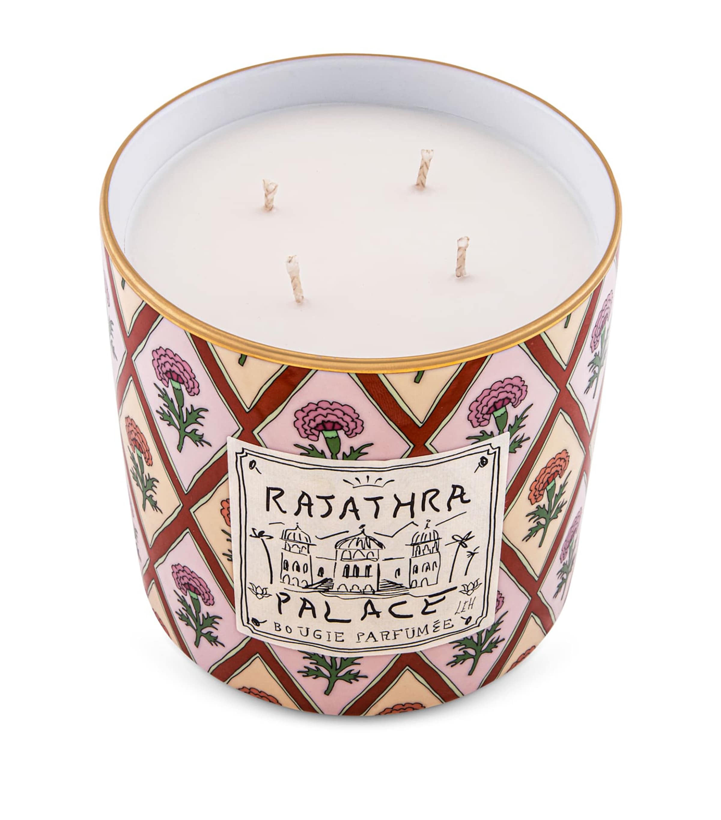 x Luke Edward Hall Large Rajathra Palace Scented Candle G00131900 Image 3