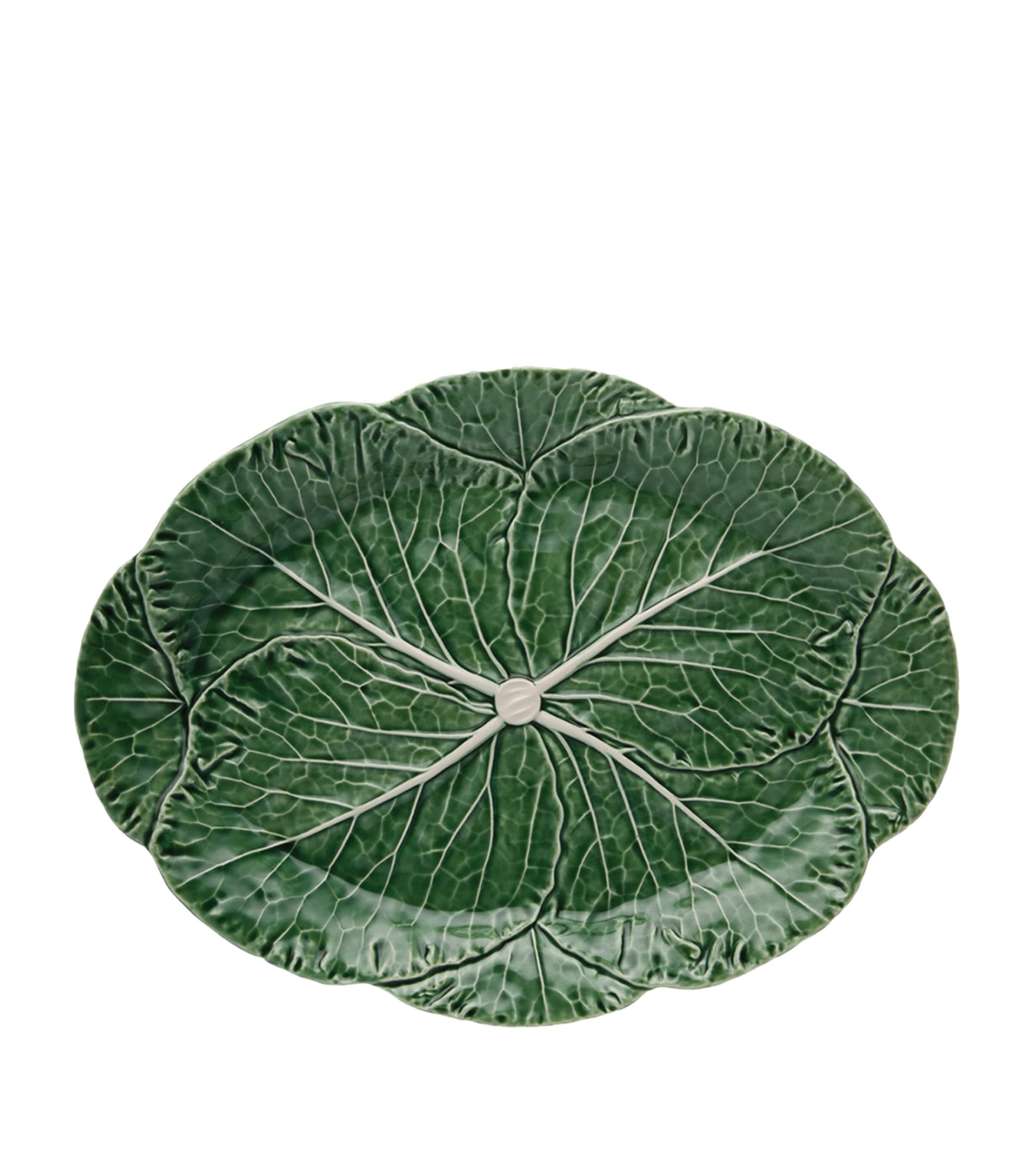 Bordallo Pinheiro Platter In Green
