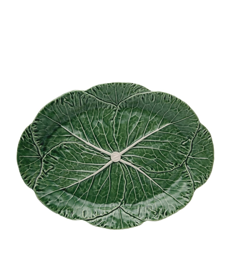 Cabbage Platter (43cm) GREEN Image 1