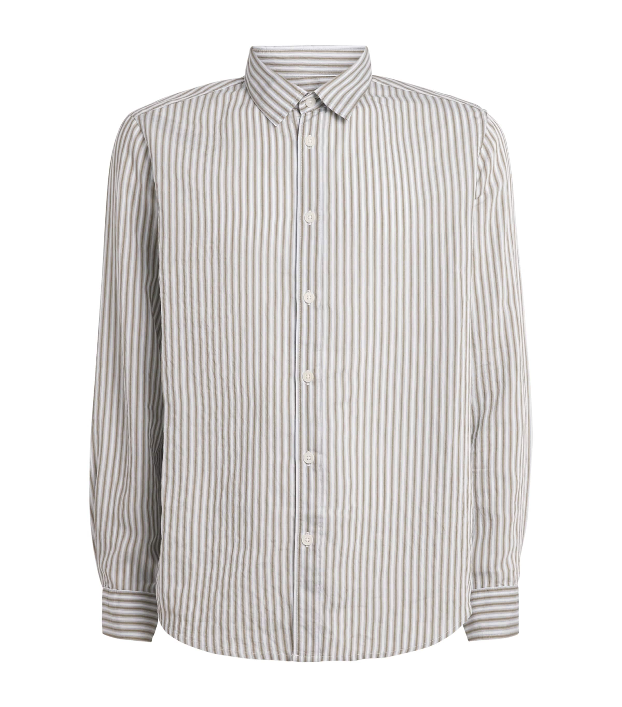 Stripe Shelly Shirt SAGE Image 1