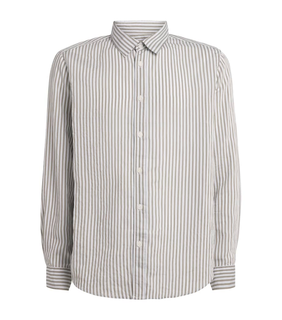 Stripe Shelly Shirt SAGE Image 1