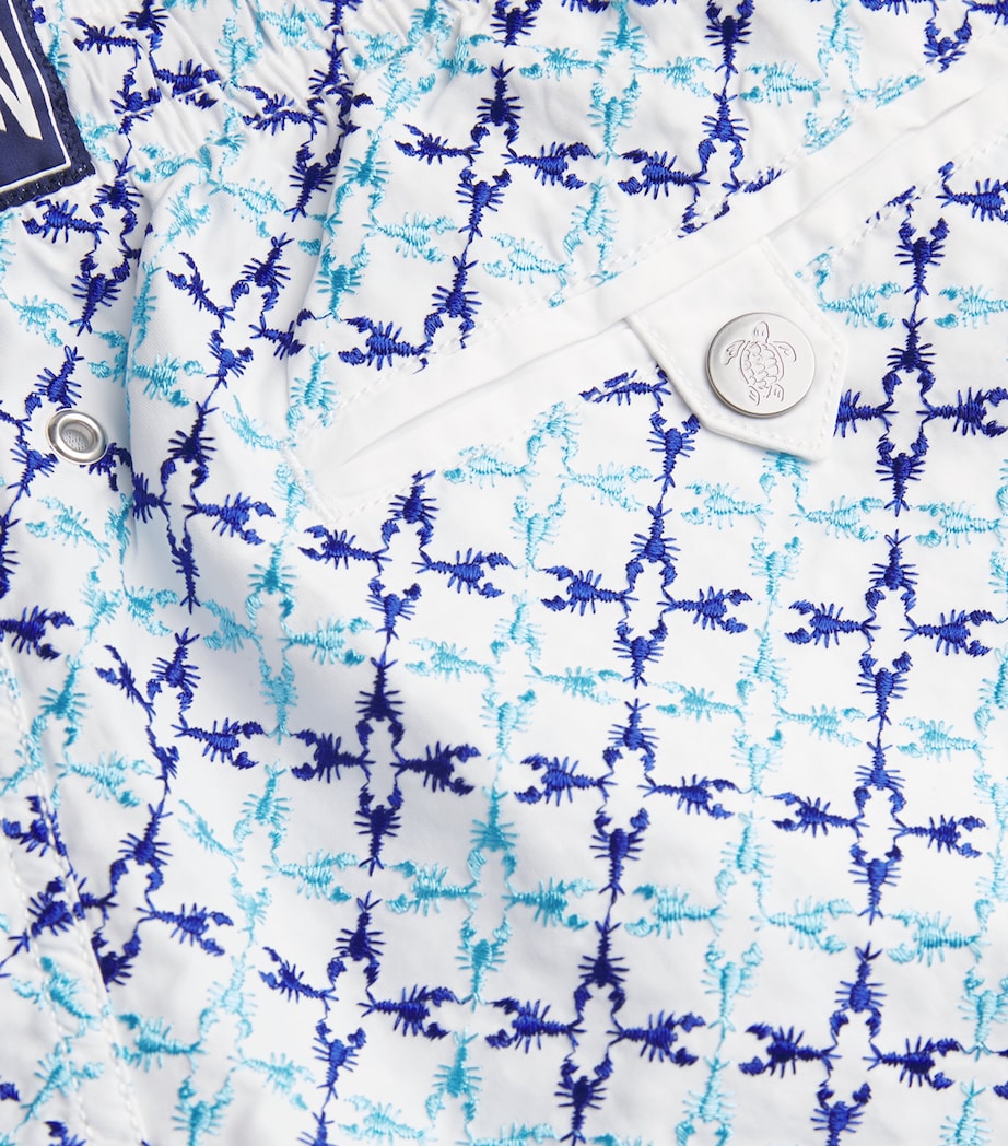 Mistral Pixel Swim Shorts 010BLANC Image 5