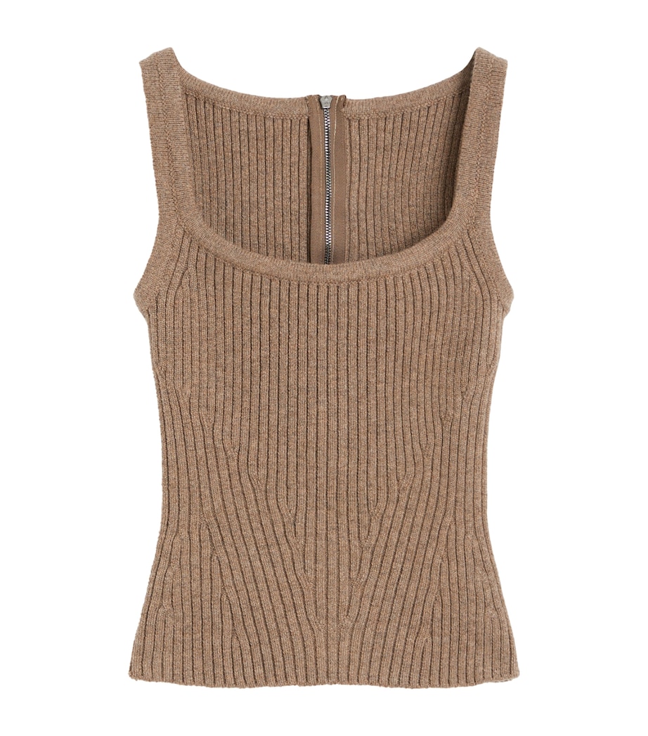 Wool-Blend Tank Top HAZELNUT BROWN Image 1