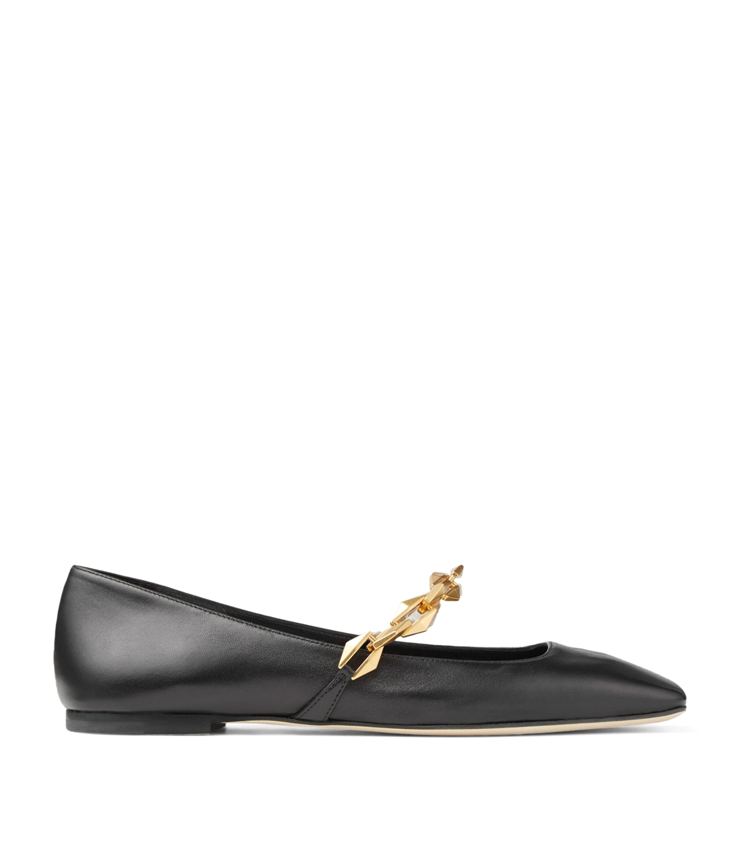 Jimmy Choo Flats In Black