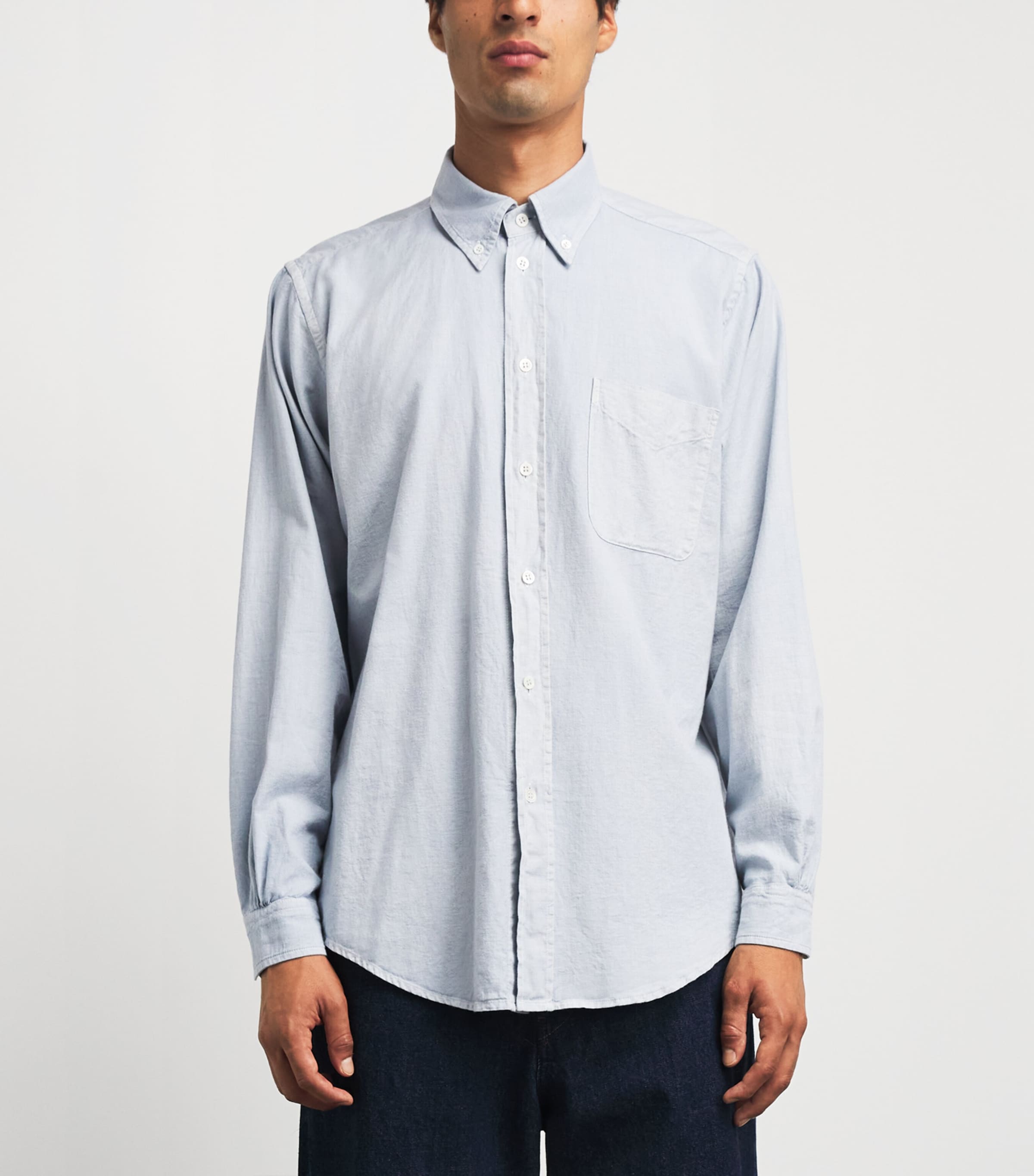 Barena Mens Flannel Shirt Cielo Image 4