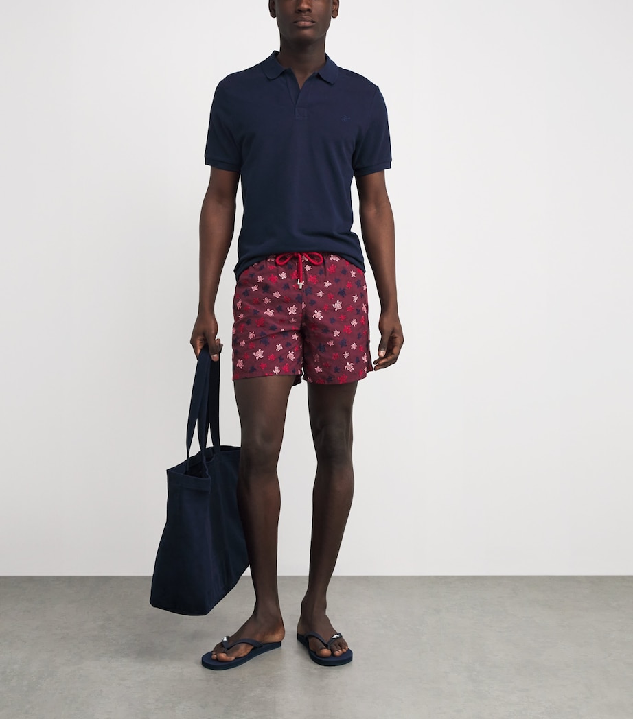 Embroidered Turtle Mistral Swim Shorts 229 BACCHUS Image 2