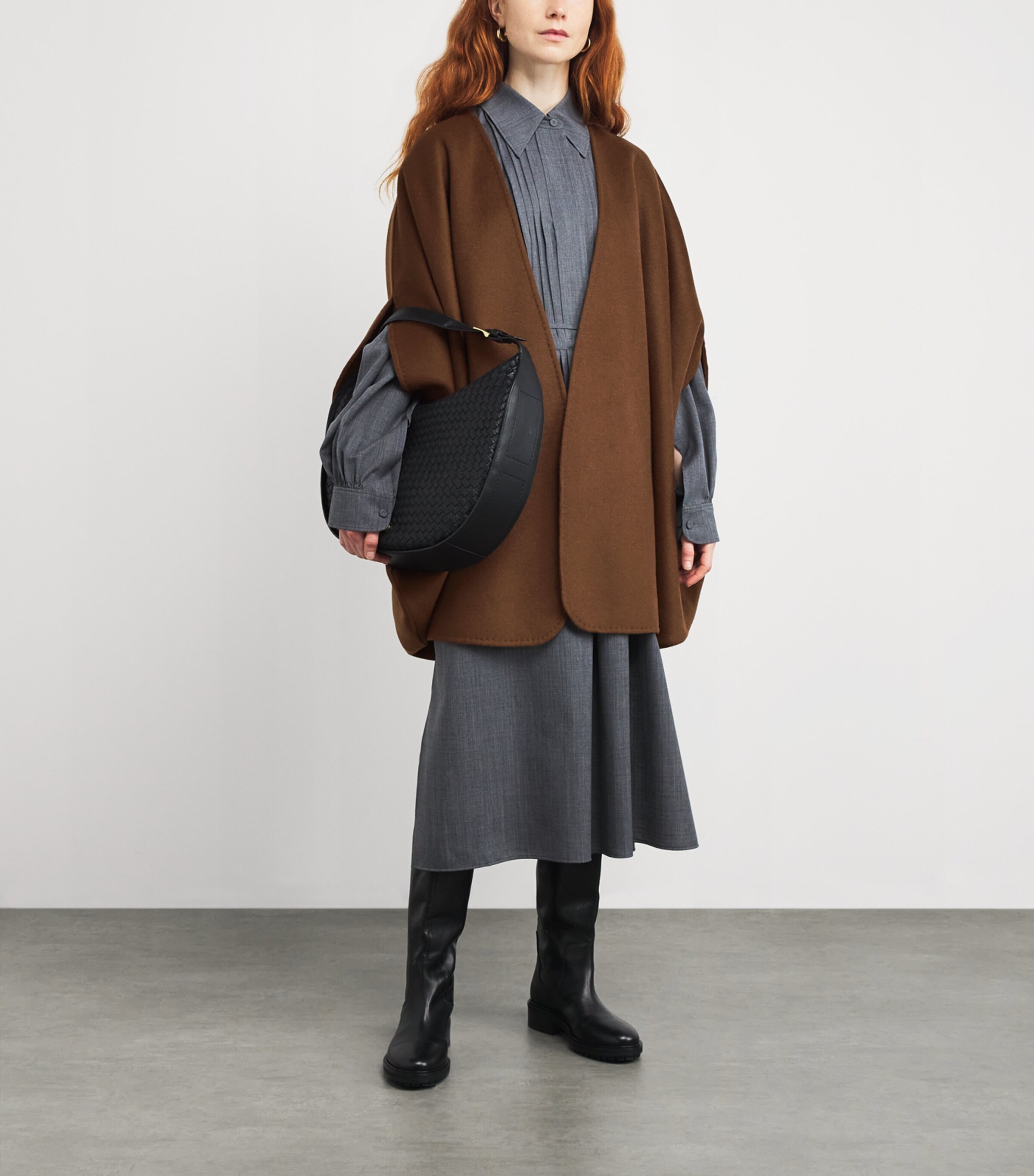 Cashmere Circle Jacket SABLE Image 2