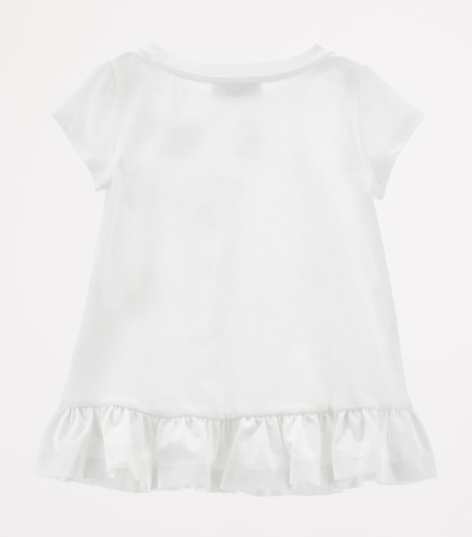 x Disney Cotton Alice T-Shirt (2-14 Years) BIANCO Image 2