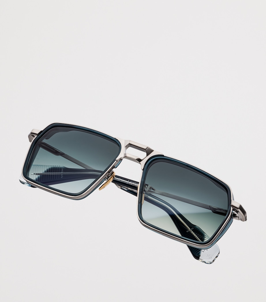 Jacques Marie Mage Metal GT-R Sunglasses Sterling Image 3