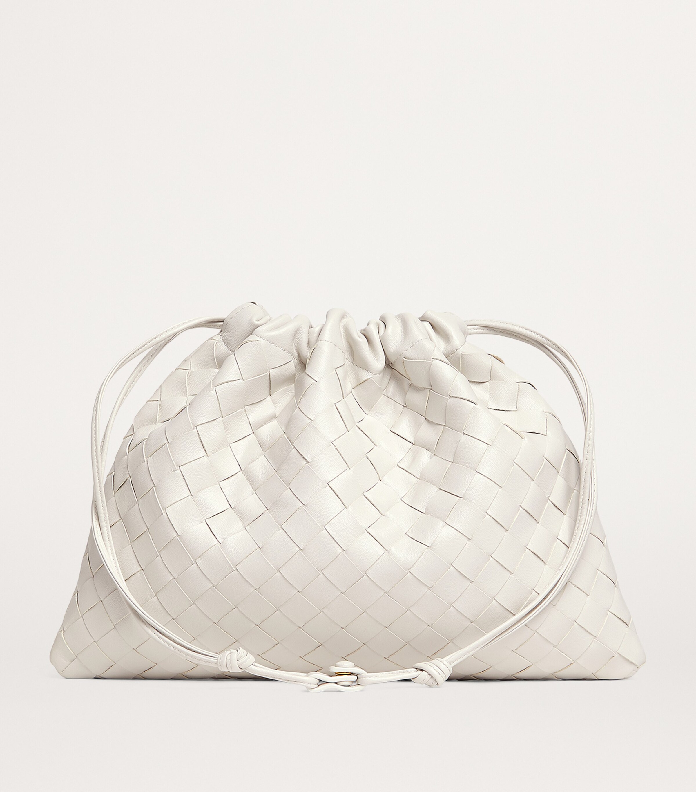 Bottega Veneta Medium Leather Intrecciato Dustbag Shoulder