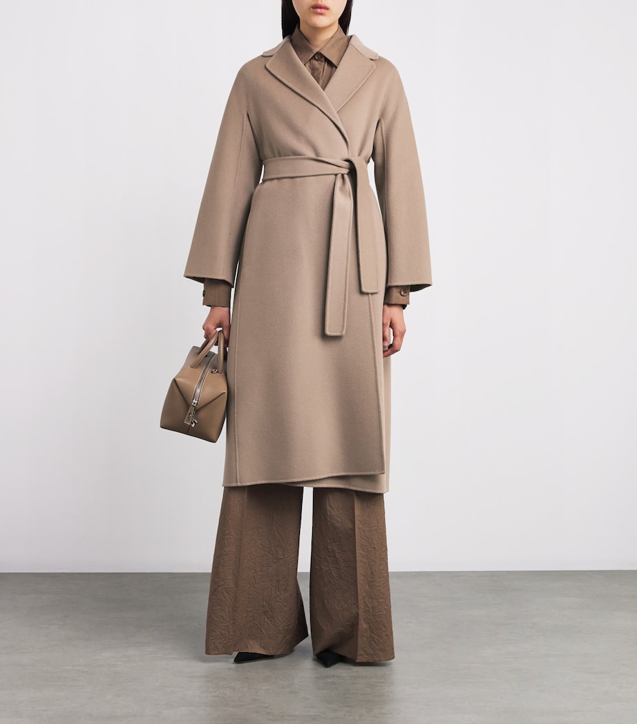 Virgin Wool Trench Coat TURTLEDOVE Image 2