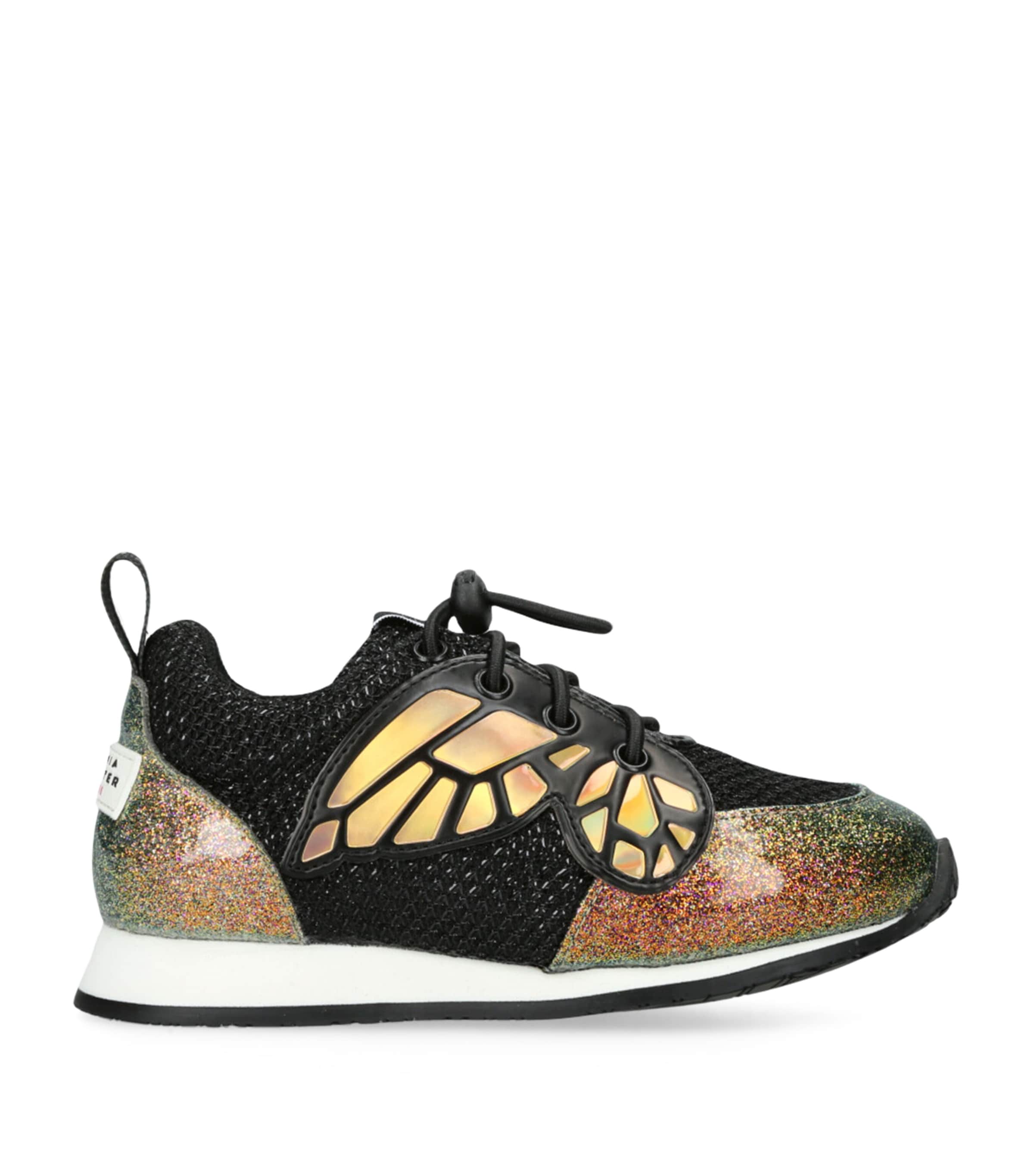Sophia Webster Mini Chiara Sneakers In Black