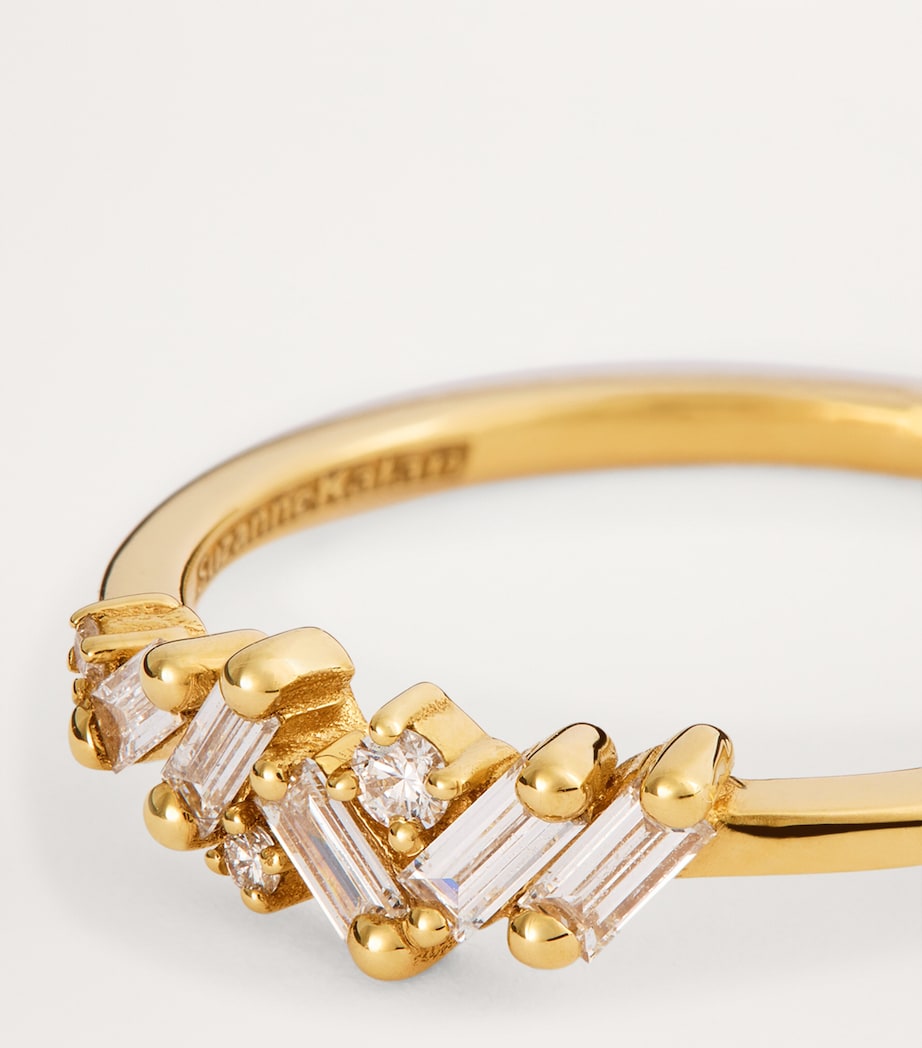 Yellow Gold and Diamond Frenzy Ring (Size 6.5) 18K YG/WD Image 6