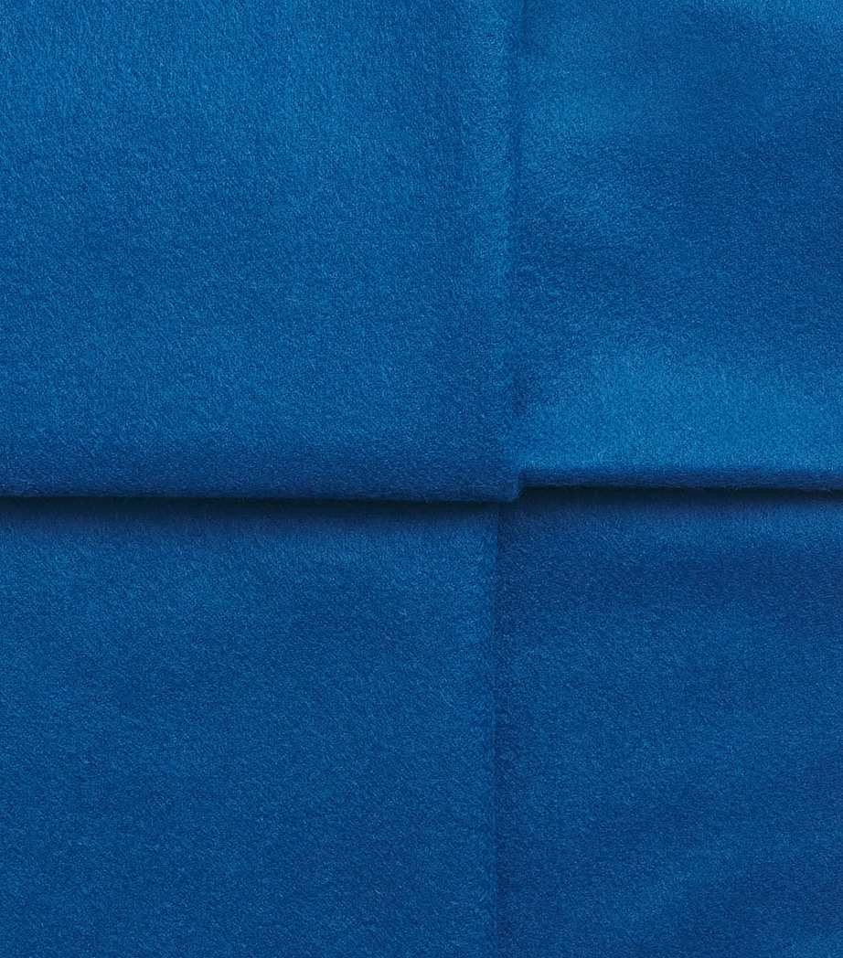 Johnstons Of Elgin Cashmere Stole Petrol Image 4