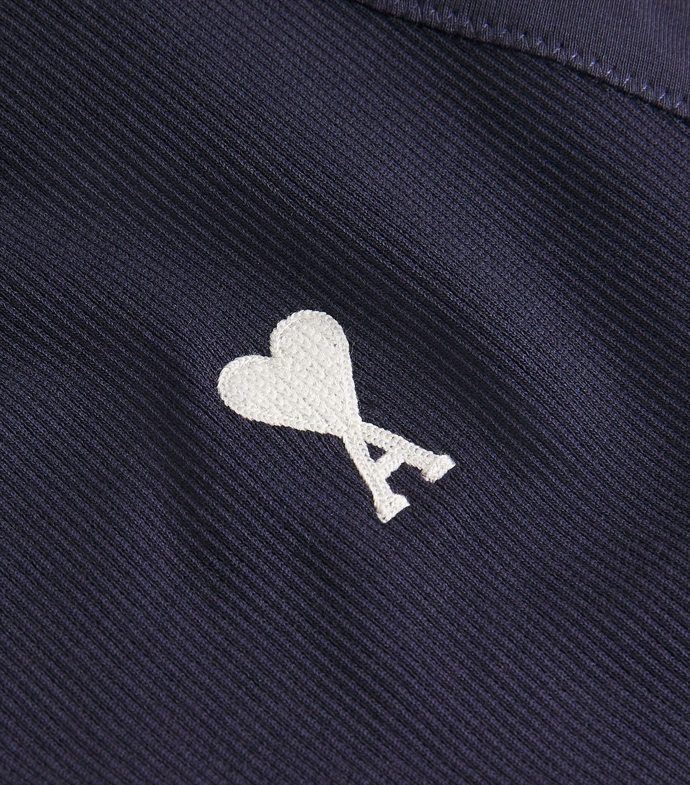 AMI Paris Navy Cotton Ami de Coeur Tank Top | Harrods US