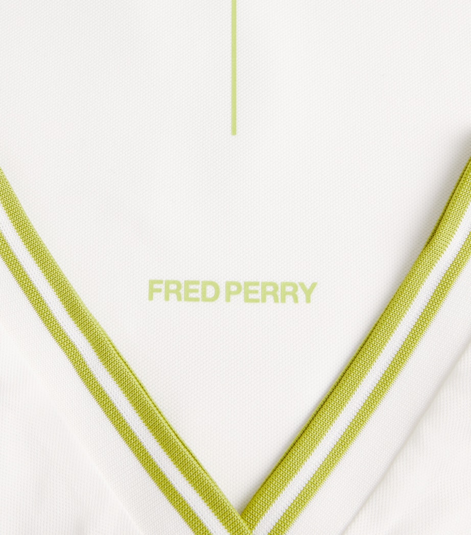 Fred Perry Mens Tennis Polo Shirt White Image 6