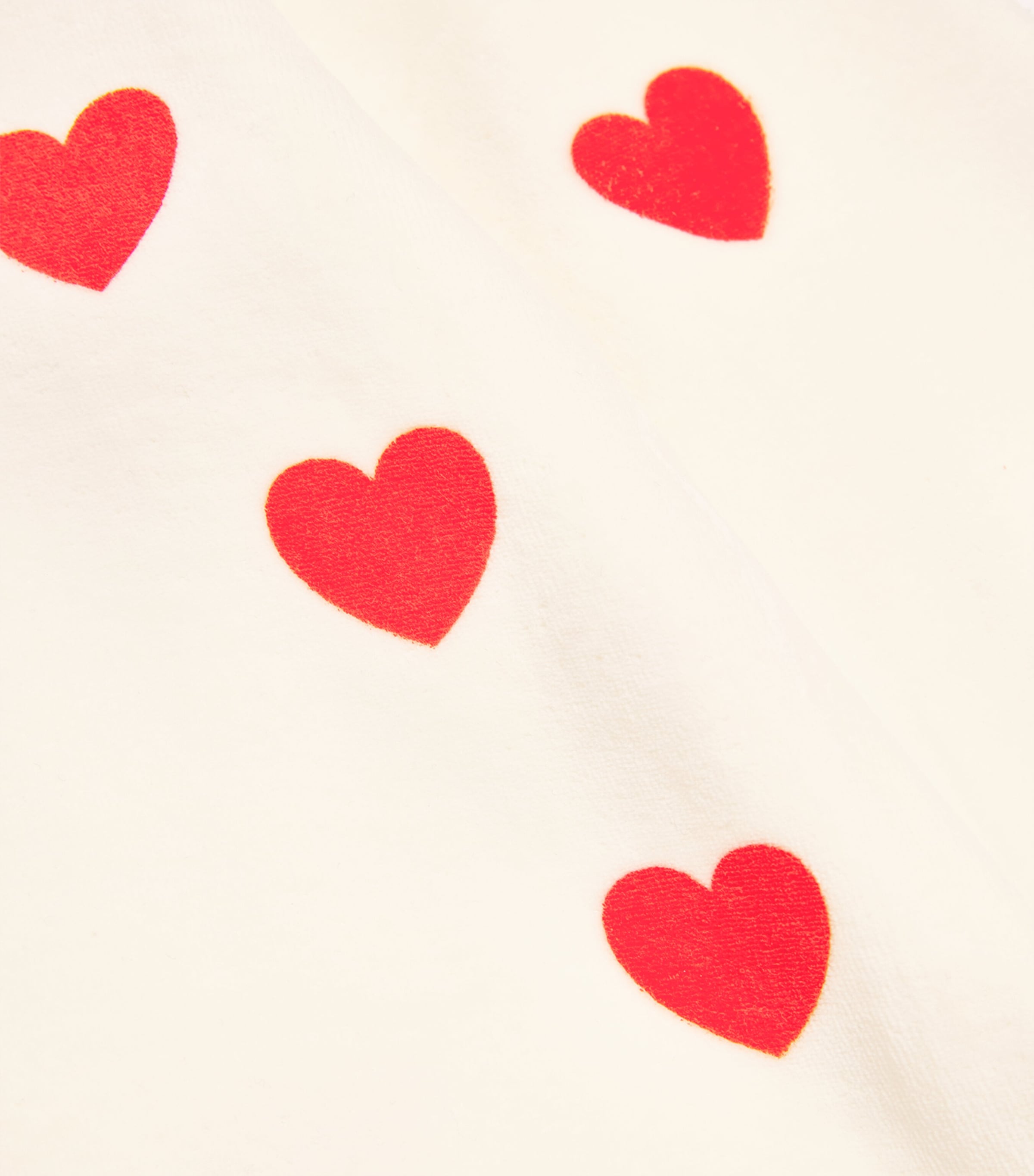 Mini Rodini Organic Cotton Velour Hearts Dress Image 3