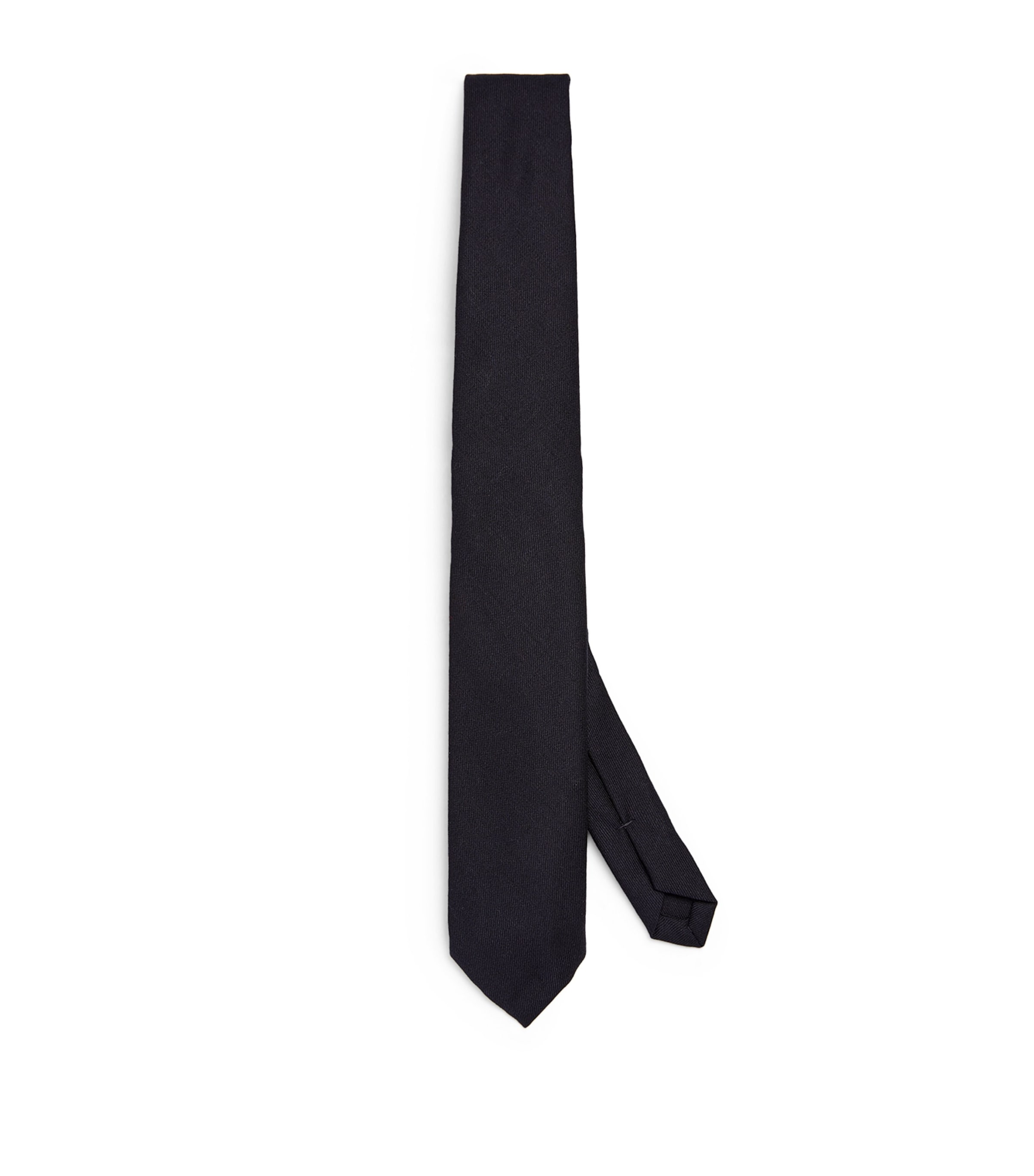 Thom Browne Kids' Wool Necktie In Blue